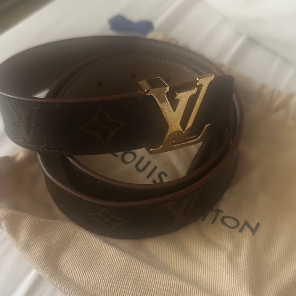 Louis Vuitton Monogram Brown Belt